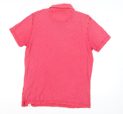 Mantaray Men's Red Medium Polo Shirt, Short Sleeve, Casual