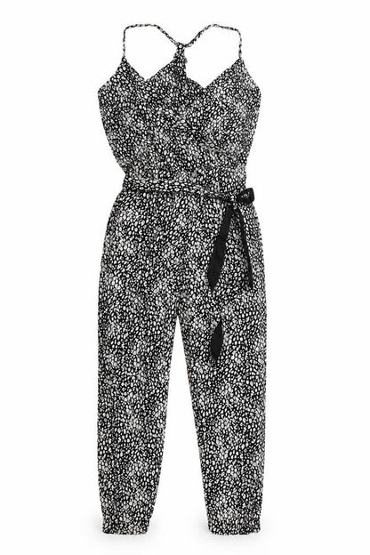 Womens UK Size  Accessorize One-Piece Black Jumpsuit
