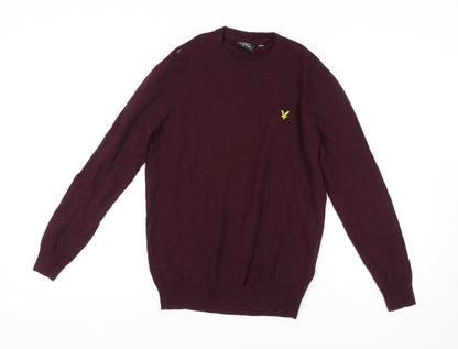 Lyle & Scott Men's Red Pullover Jumper M