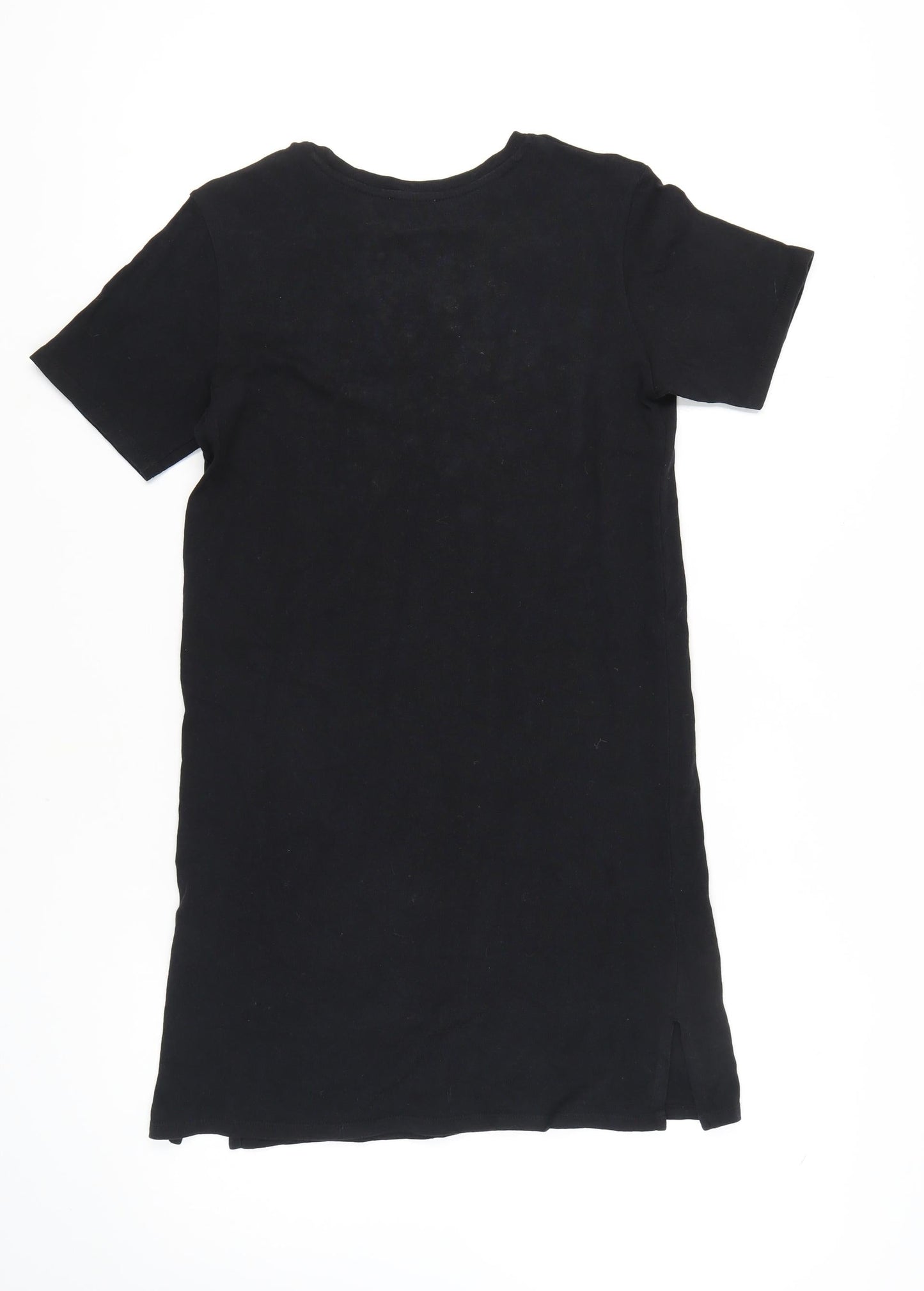 Calvin Klein Jeans Women's Black XS T-Shirt Dress