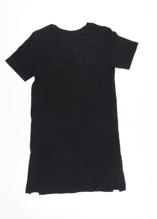 Calvin Klein Jeans Women's Black XS T-Shirt Dress