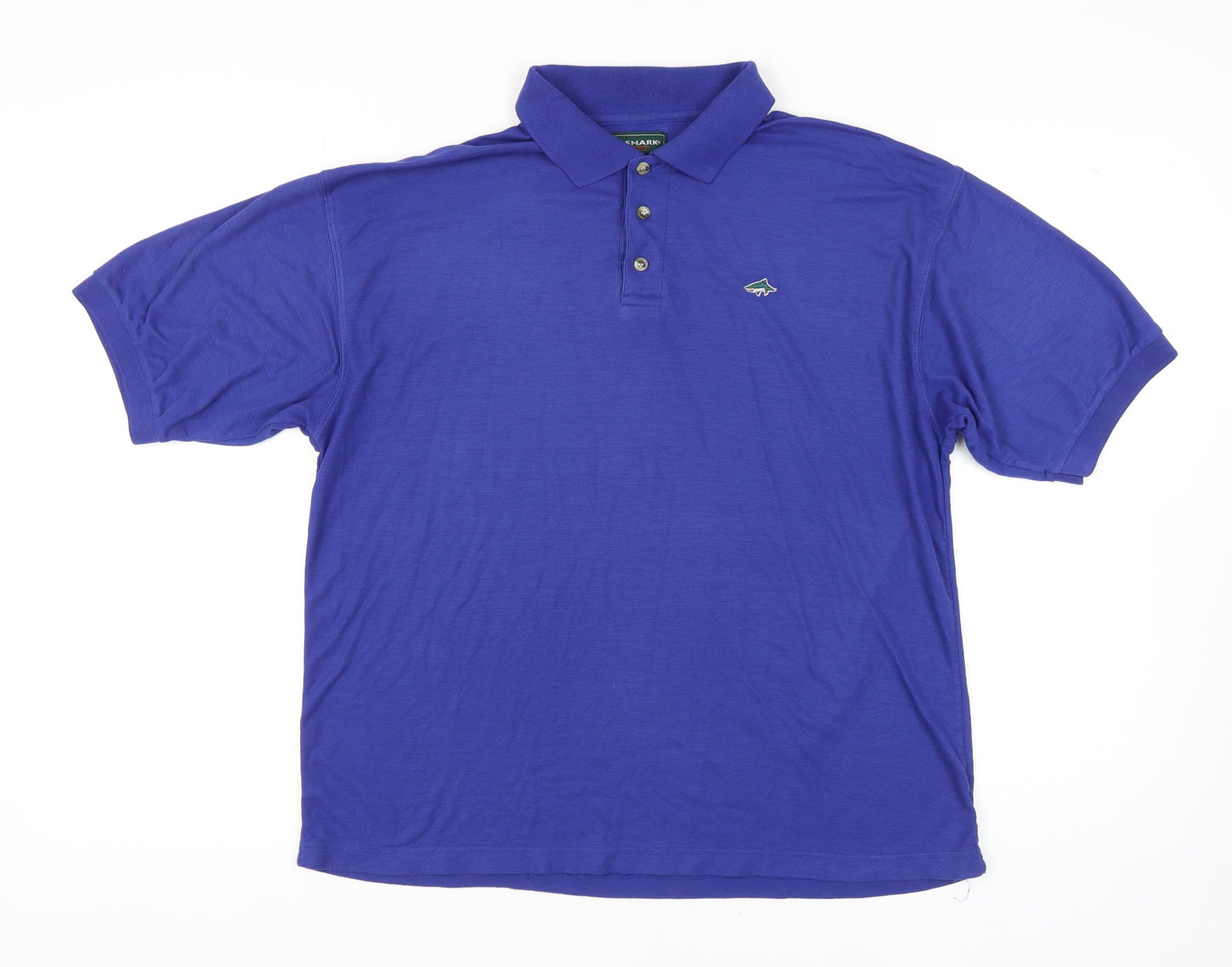 Le Shark Men's Blue Polo Shirt Size L