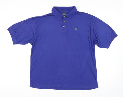 Le Shark Men's Blue Polo Shirt Size L