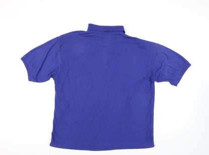 Le Shark Men's Blue Polo Shirt Size L