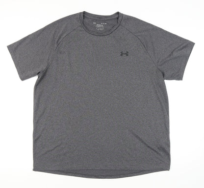 Under Armour Men's Grey Relaxed Fit XL T-Shirt