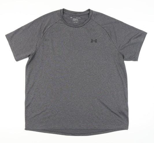 Under Armour Men's Grey Relaxed Fit XL T-Shirt