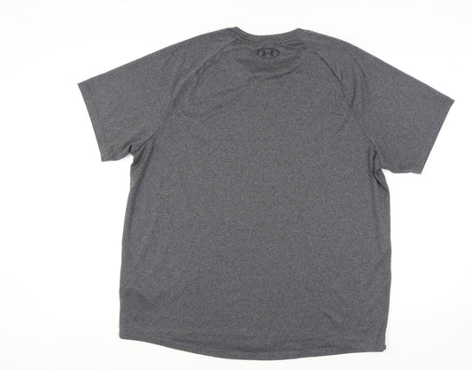 Under Armour Men's Grey Relaxed Fit XL T-Shirt
