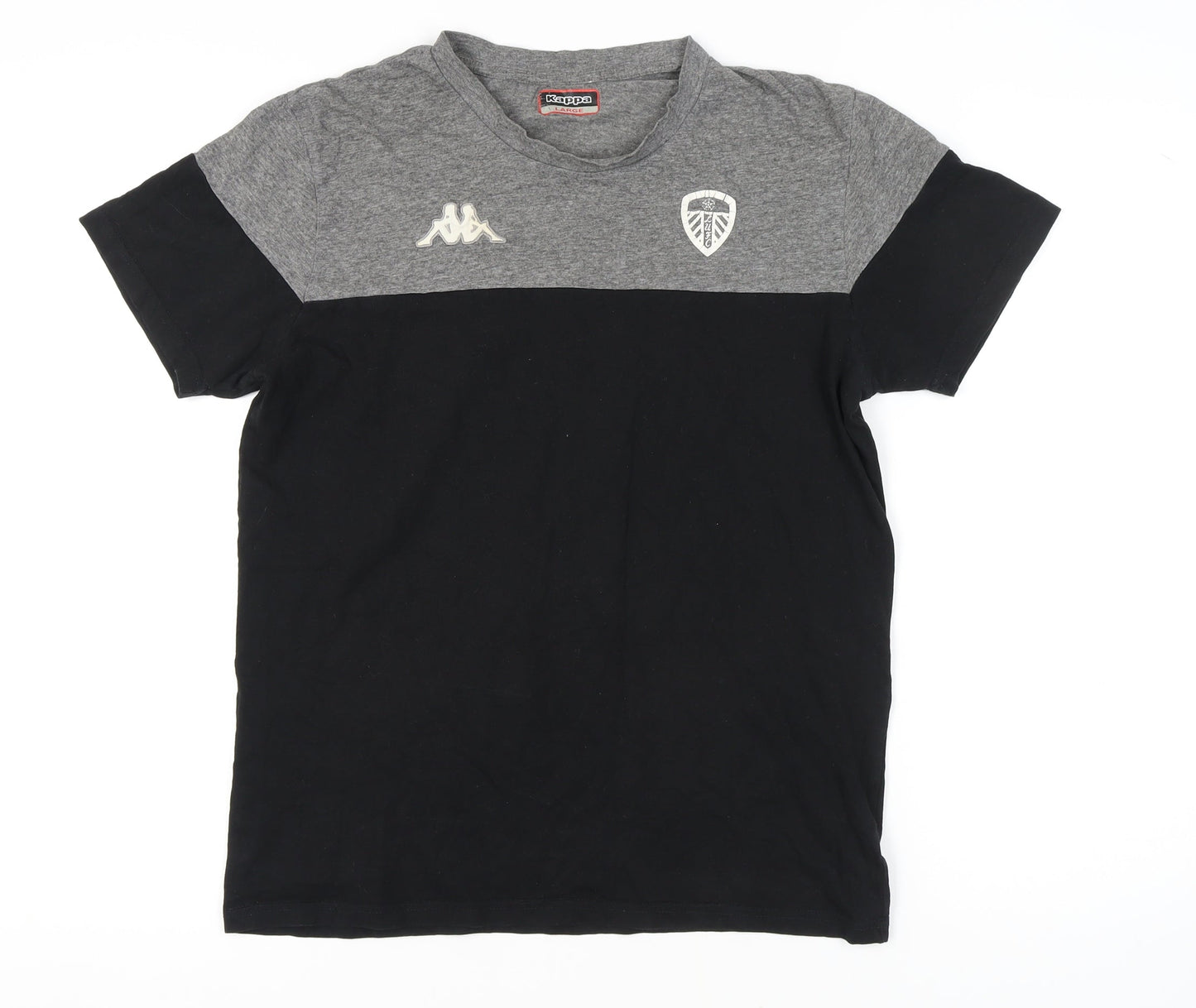 Kappa Men's Black Grey Large Sports T-Shirt