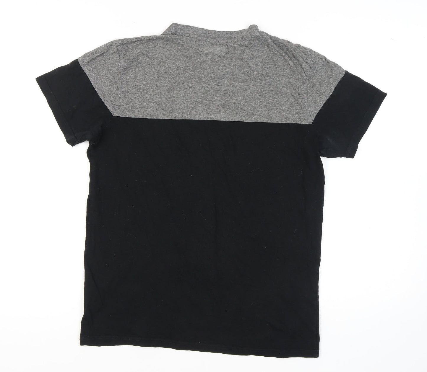 Kappa Men's Black Grey Large Sports T-Shirt