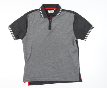 Kangaroo Poo Men's Grey Polo Shirt L