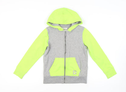 Converse Unisex Kids Grey Full Zip Hoodie - 10-12 Years