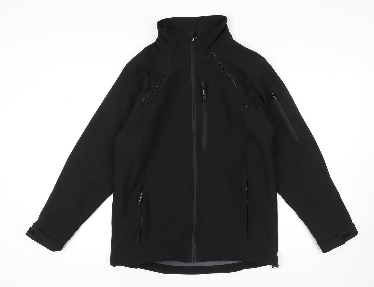 Mens UK Size M Blackrock Black Basic Jacket