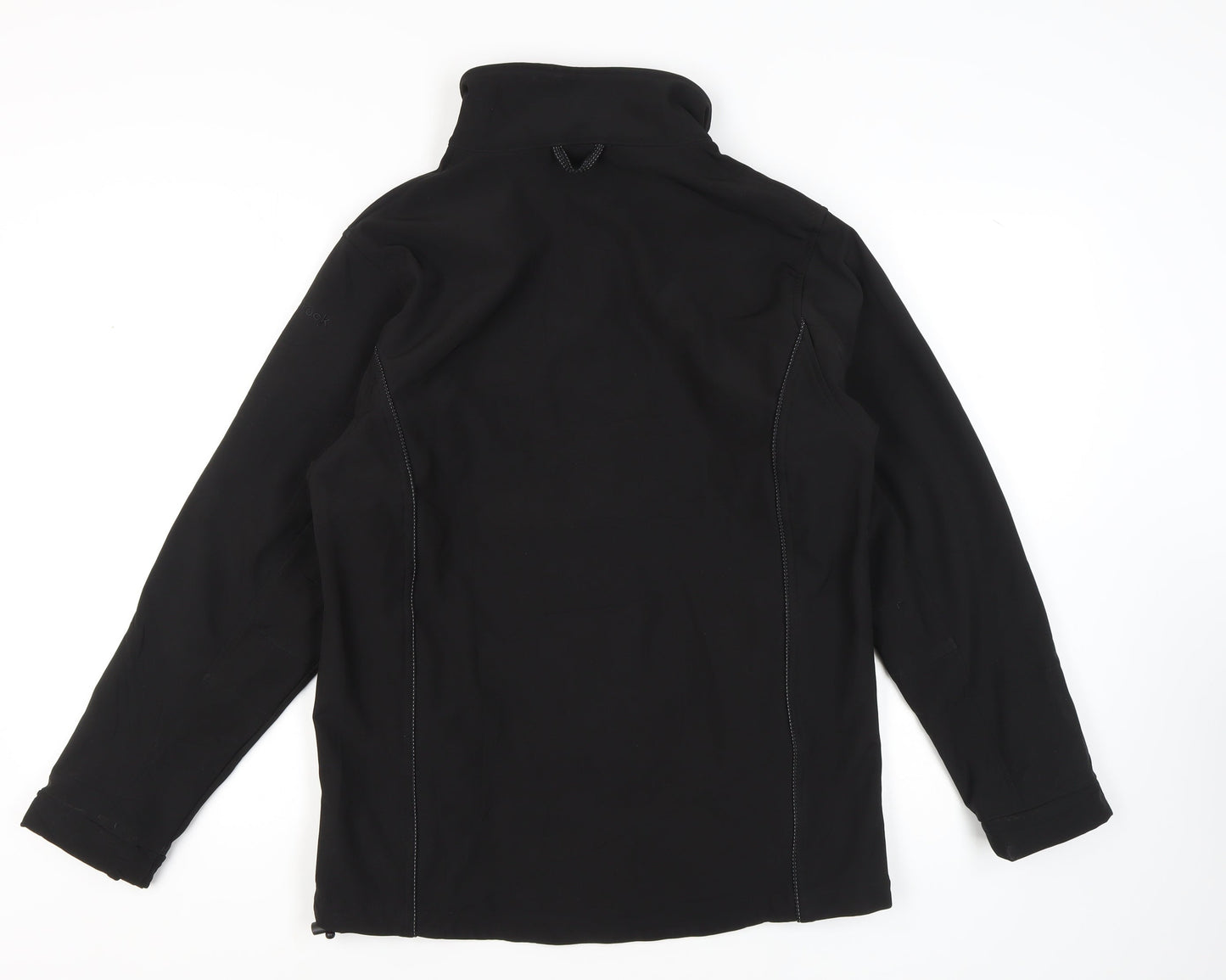 Mens UK Size M Blackrock Black Basic Jacket