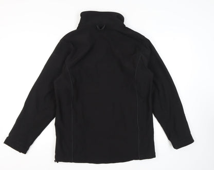 Mens UK Size M Blackrock Black Basic Jacket