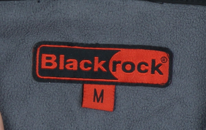 Mens UK Size M Blackrock Black Basic Jacket