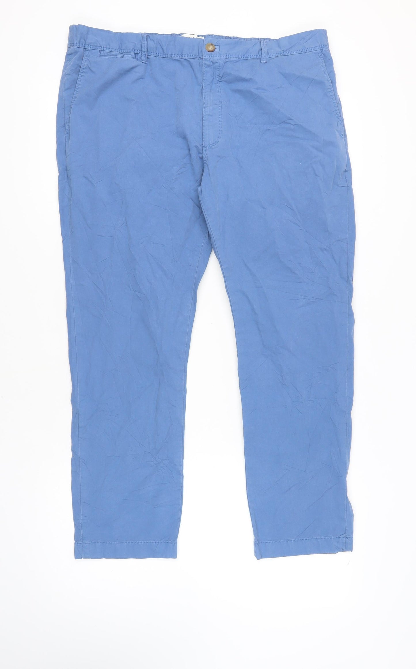Womens UK Size 40 Marks and Spencer  Casual Blue Trousers