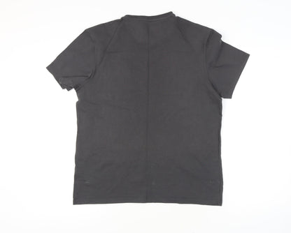 Lyle & Scott Men’s Grey Cotton T-Shirt, Size L