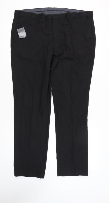 Marks and Spencer Men's Black XL Dress Pants