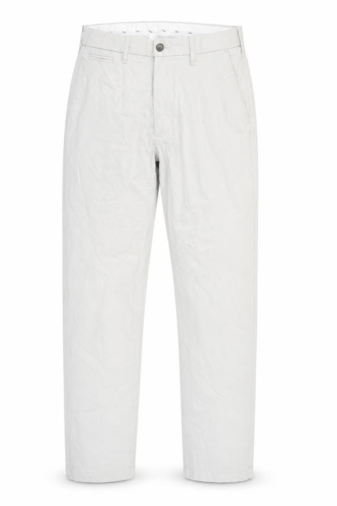 Mens UK Size 30 Marks and Spencer Regular Fit Casual Workwear Beige Trousers