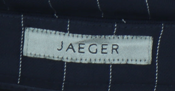 Jaeger Women's Black Striped Trousers Size 12