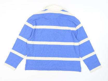 Womens UK Size 12 Marks and Spencer Blue  Polo