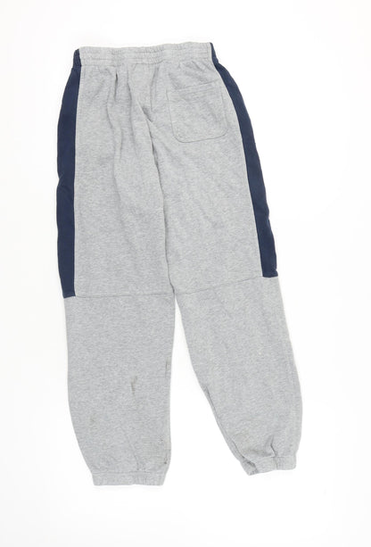 Nike Boys Grey Cotton Jogger Trousers XL