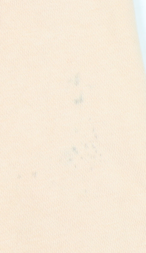 Nike Women's Beige Pullover Hoodie M, Casual Sports Style