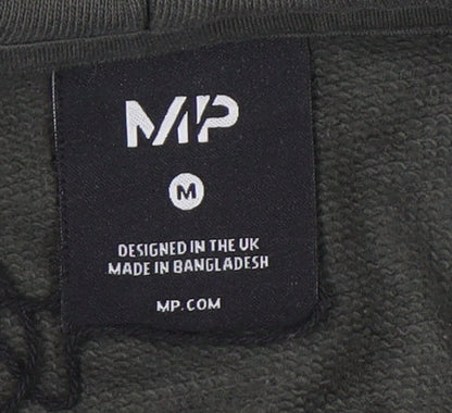 Mens UK Size M MP Green Pullover Hoodie