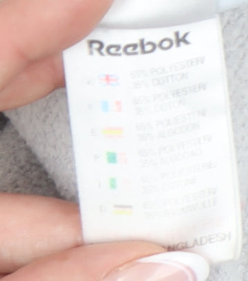 Reebok Grey Unisex Pullover Sweatshirt Size 12