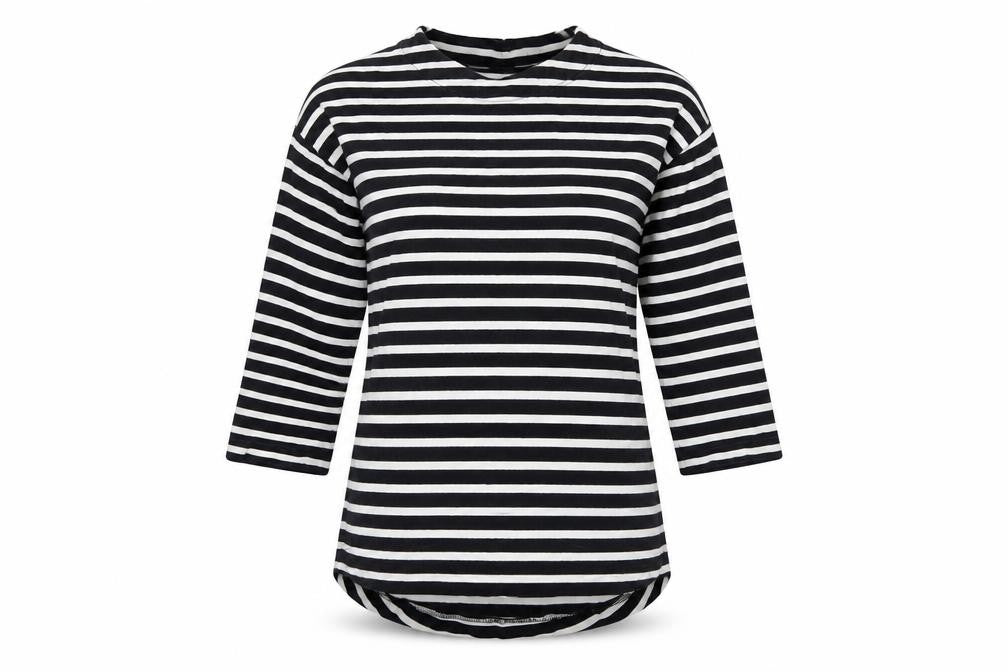 Womens UK Size XS Kin Black Basic T-Shirt
