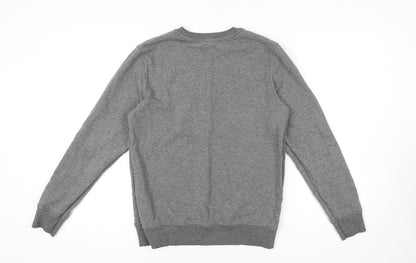 Mens UK Size M JACK & JONES Grey Pullover Sweatshirt