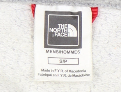 The North Face Men's Grey Full Zip Hoodie - Size S