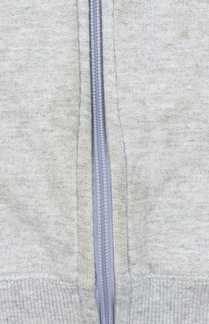 The North Face Men's Grey Full Zip Hoodie - Size S