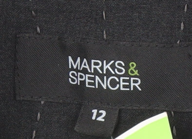 Marks and Spencer Women's Black Blazer, Size 12