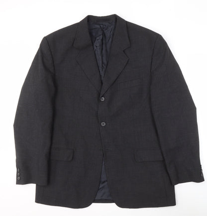 Eves & Taylor Men's Grey 42R Blazer Jacket