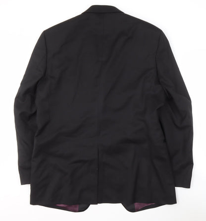 Mens UK Size 42 Unbranded Regular Black Suit Tuxedo