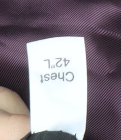 Mens UK Size 42 Unbranded Regular Black Suit Tuxedo