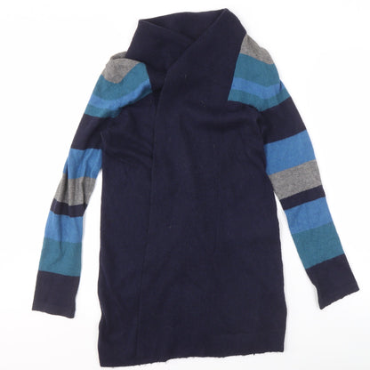 Womens UK Size 8 John Lewis Blue Cardigan Jumper