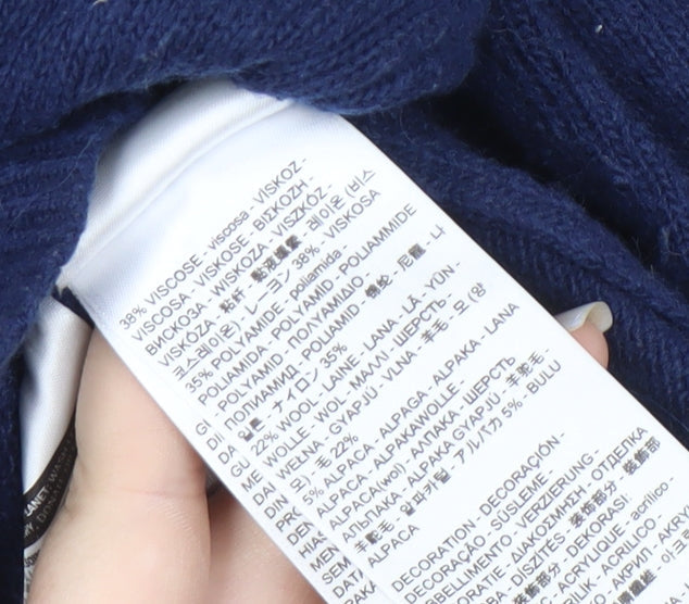 Levi's Women's Blue Pullover Jumper - Size M