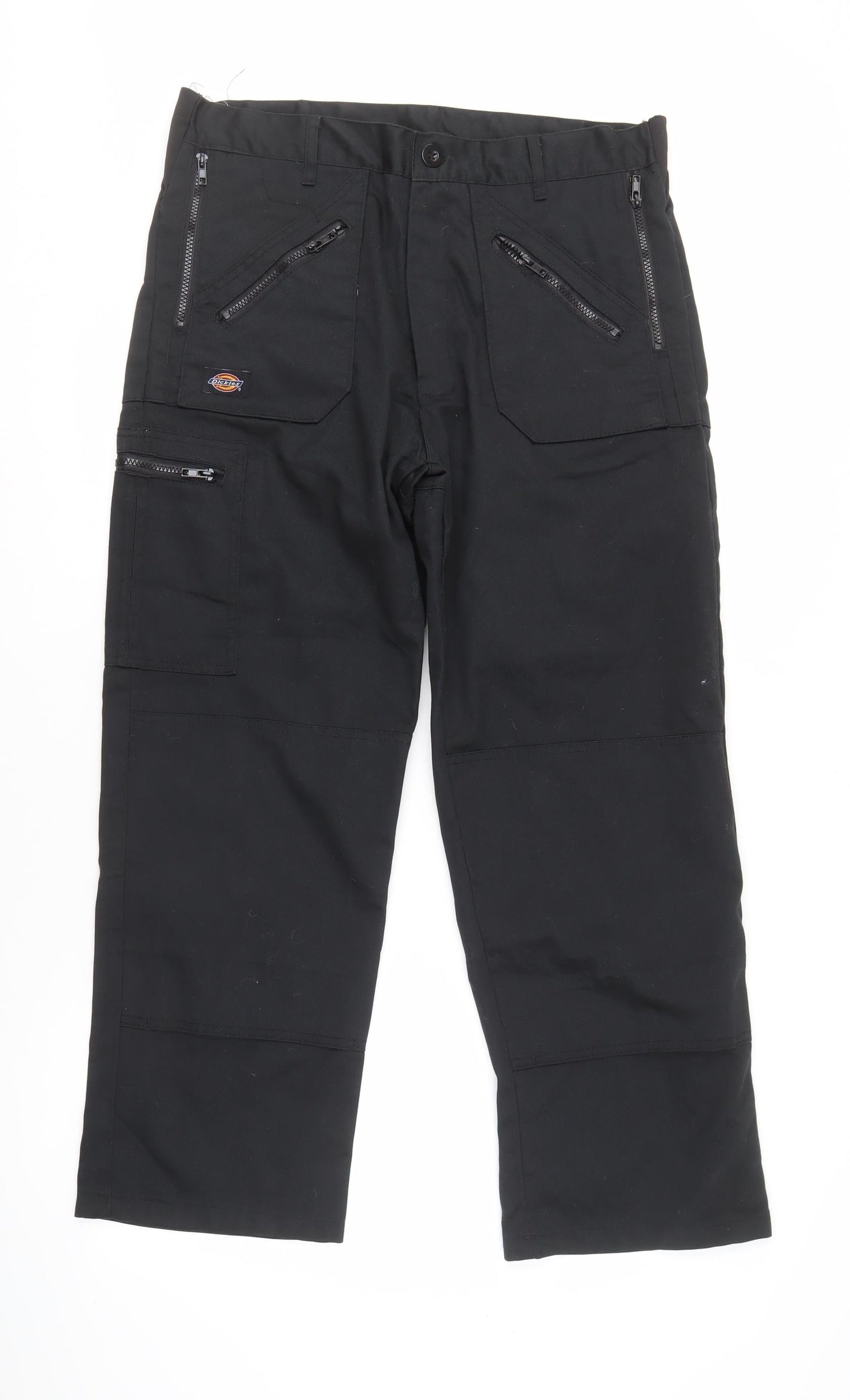 Dickies Men's Black Cargo Trousers 34R Regular Fit