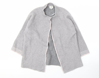 benedetta.b Women's Grey Cardigan XL 3/4 Sleeve
