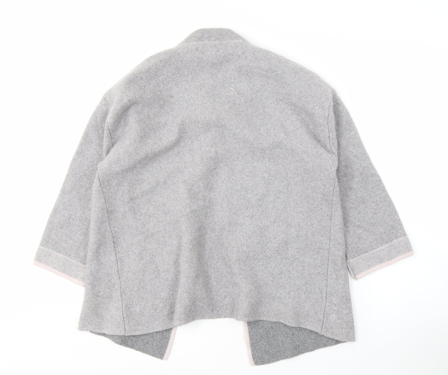 benedetta.b Women's Grey Cardigan XL 3/4 Sleeve