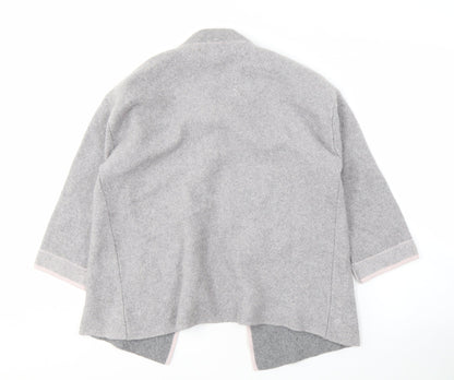 benedetta.b Women's Grey Cardigan XL 3/4 Sleeve