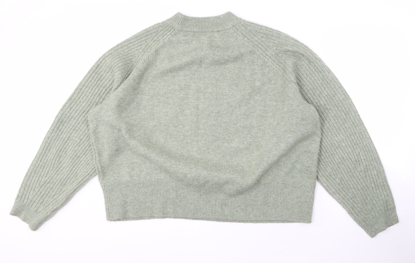 Womens UK Size XL Marks and Spencer Green Pullover Jumper