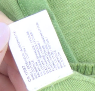 Gap Women's Green Camisole Tank Top - Medium