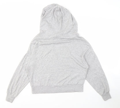 Boux Avenue Women Grey Hoodie Size M Pullover Style