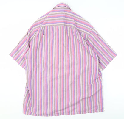 Pierre Cardin Men's Multicoloured Striped Shirt