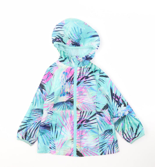 Next Girls' Multicoloured Floral Jacket - Size 4 Years