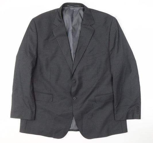 Mens UK Size 46 The Major Oak Clothing Company Regular Grey Suit Jacket