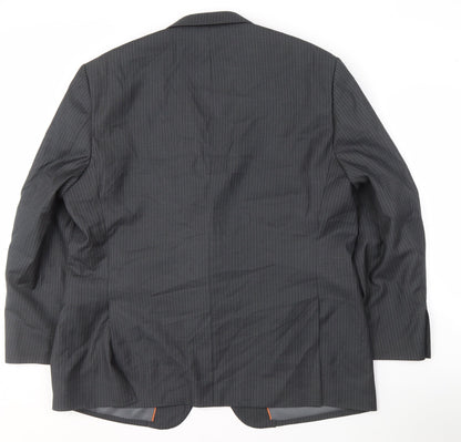 Mens UK Size 46 The Major Oak Clothing Company Regular Grey Suit Jacket